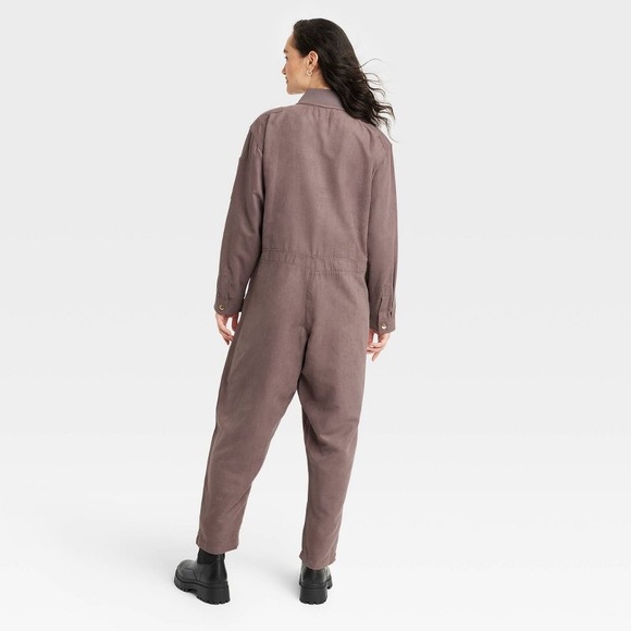 Houston White Adult Flight Jumpsuit - Brown. Size M. New with minor flaws. - Picture 5 of 16